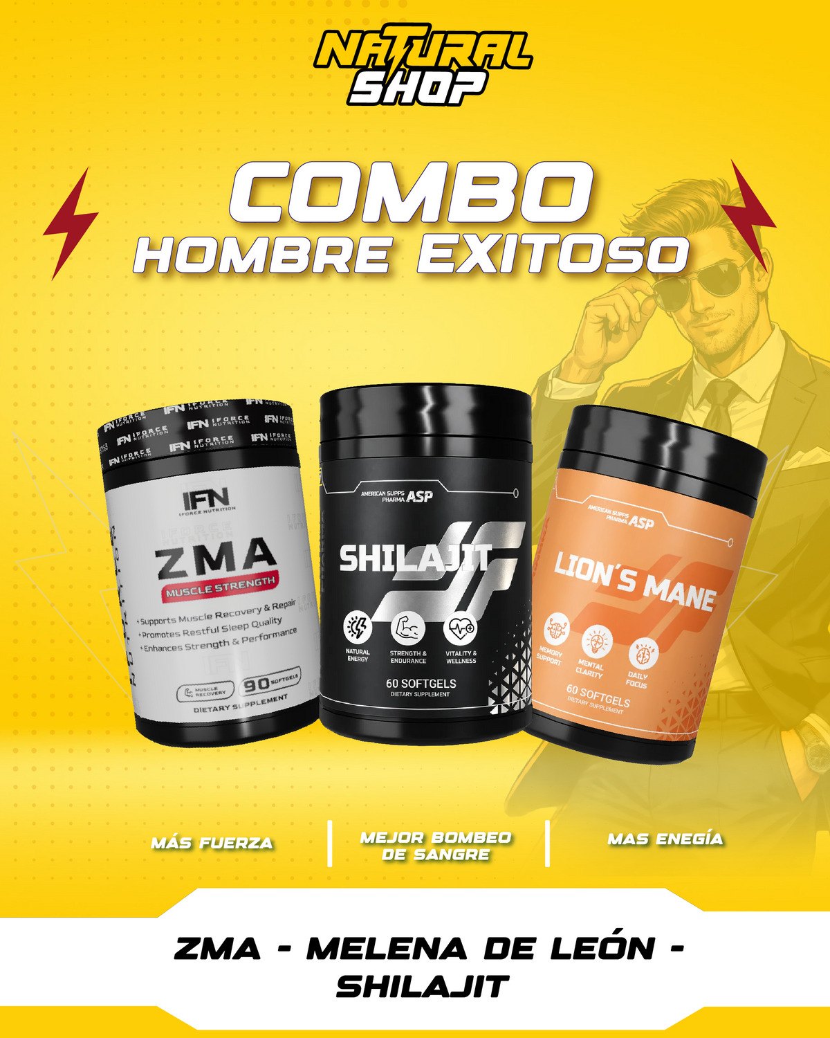 Combo Hombre Exitoso