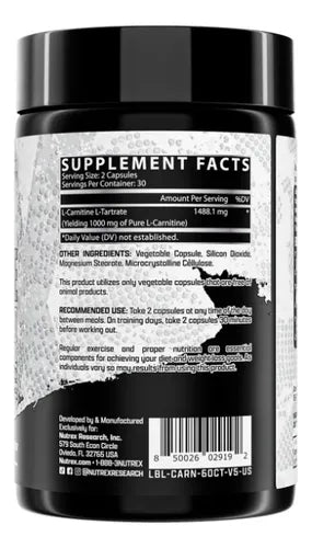 L-carnitine 1000 Nutrex
