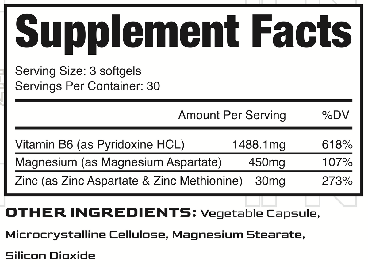 ZMA iForce Nutrition