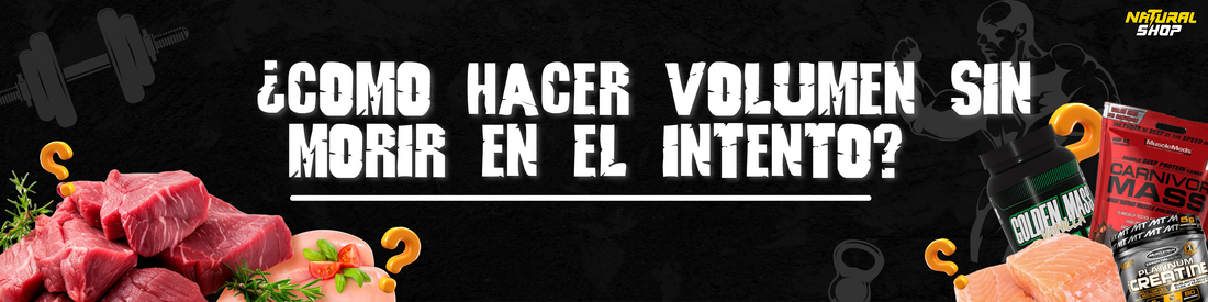 ¿Cómo hacer un volumen y no morir en el intento?