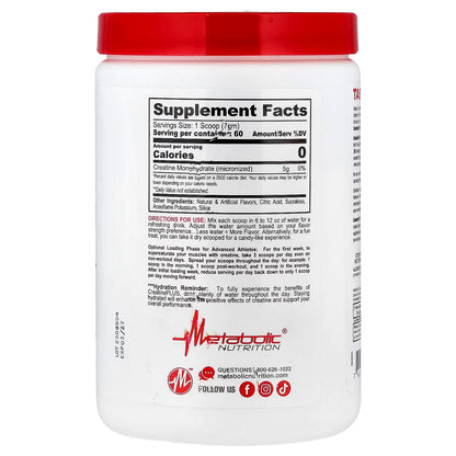 Micronized Creatine Plus Metabolic