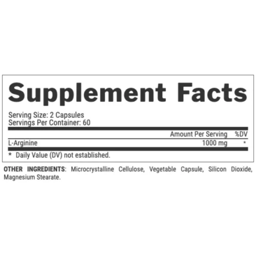 L-arginine 1000 Nutrex