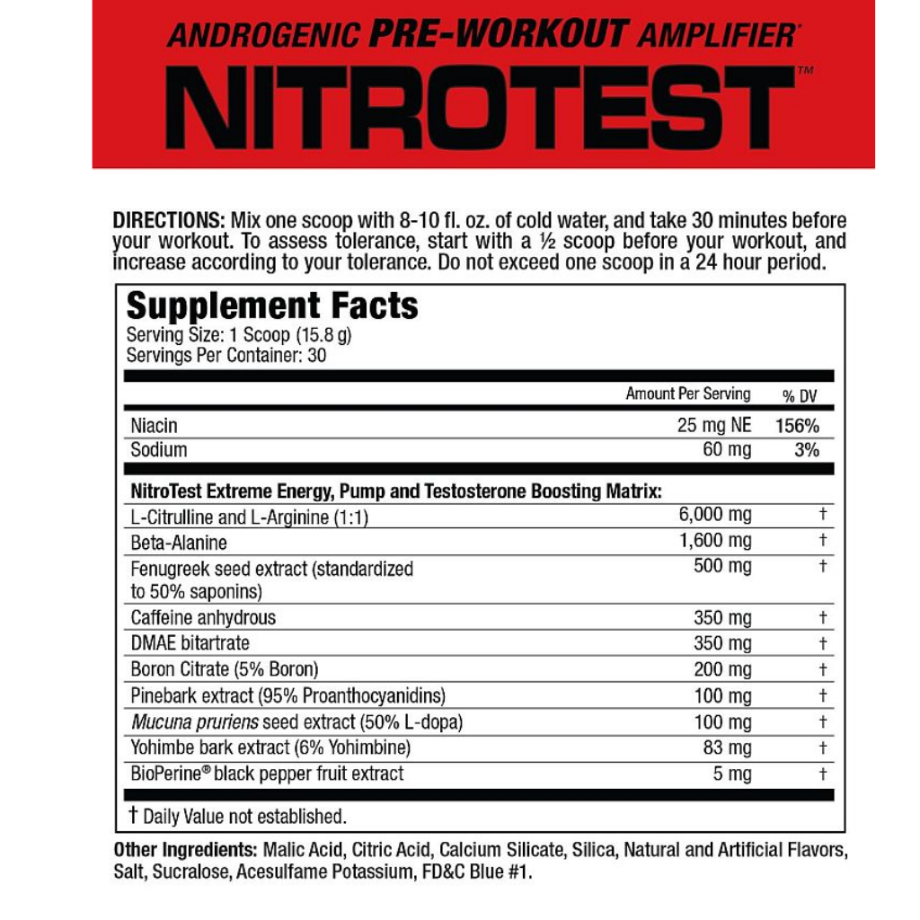 Nitrotest MuscleMeds