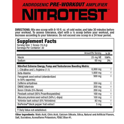 Nitrotest MuscleMeds