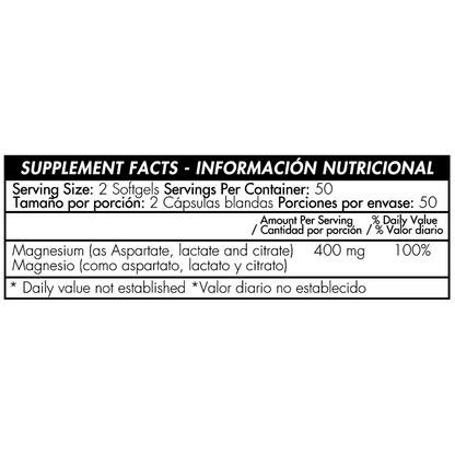 SUPER MAGNESIUM 400mg HEALTHY AMERICA