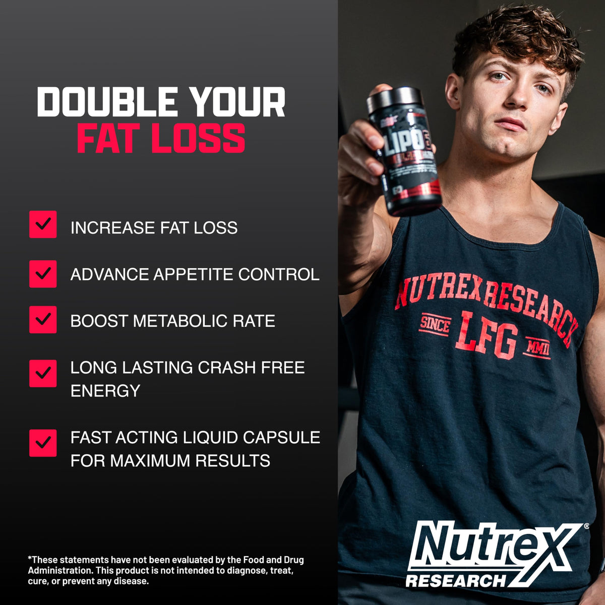 LIPO 6 BLACK ULTRA CONCENTRATE NUTREX x60 CAPS