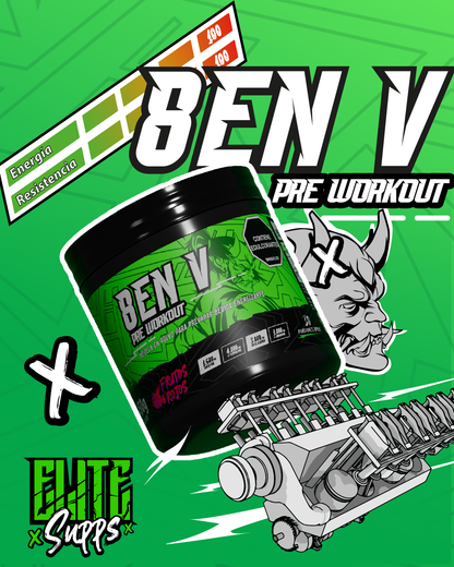 8 en V Pre-Workout Elite Supplements