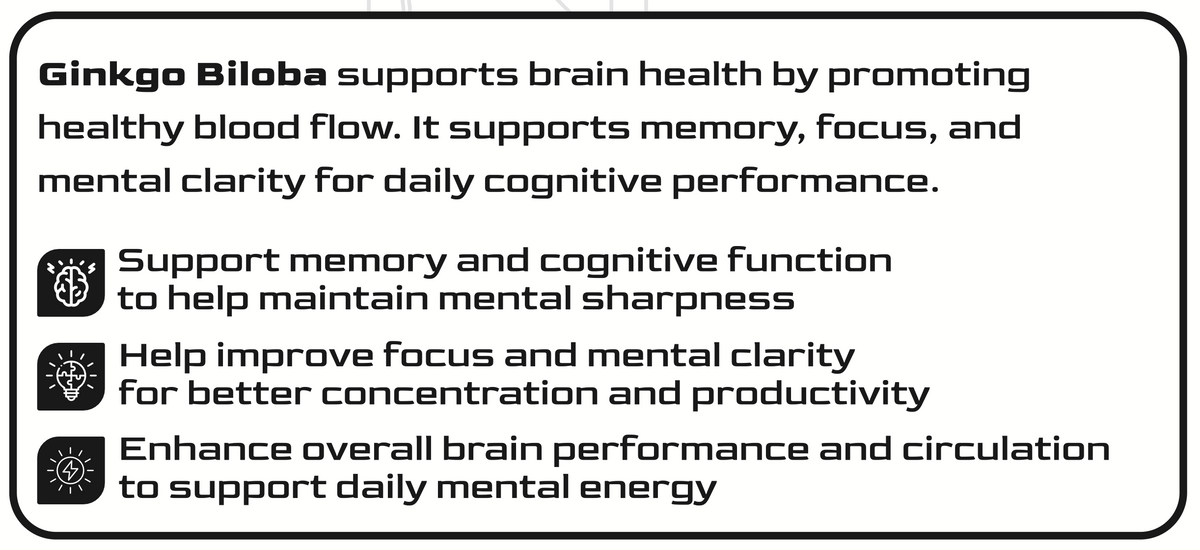 Ginkgo Biloba iForce Nutrition