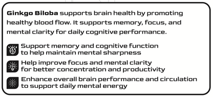 Ginkgo Biloba iForce Nutrition