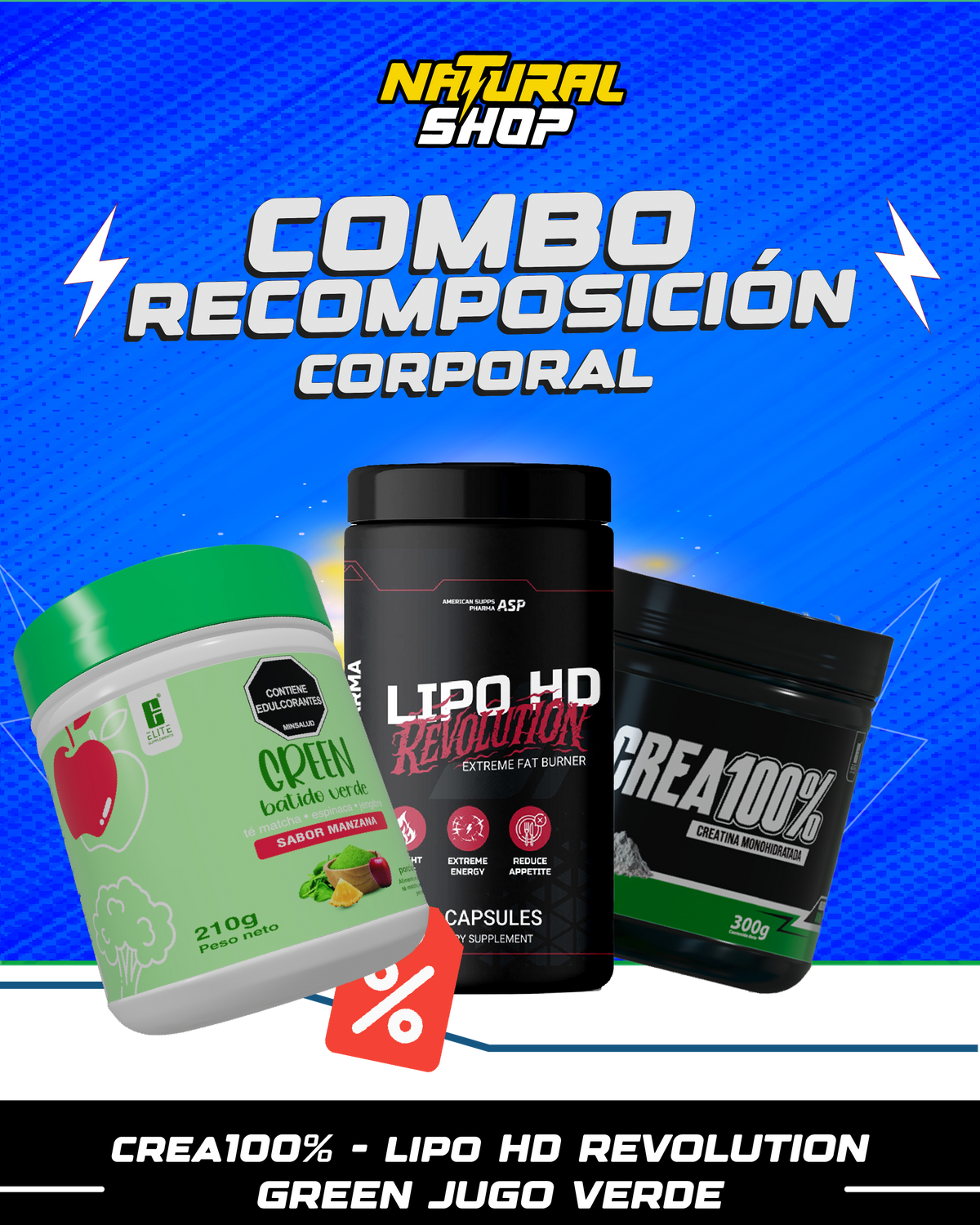 Combo Recomposicion Corporal