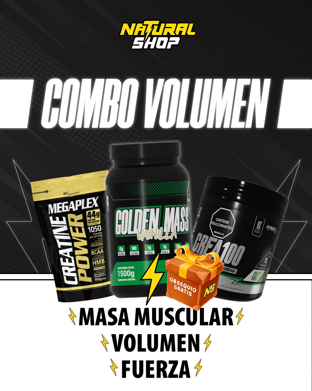 Combo Volumen