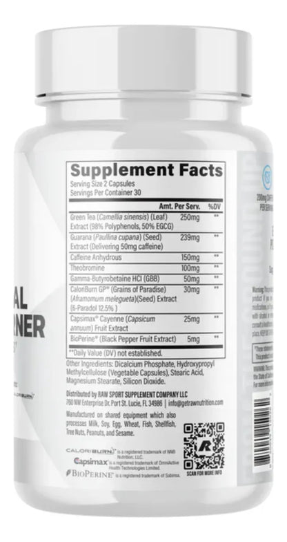 Essential Fat Burner Raw Nutrition