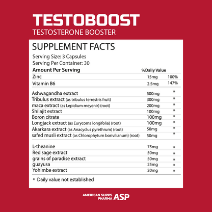 Testoboost American Supps Pharma