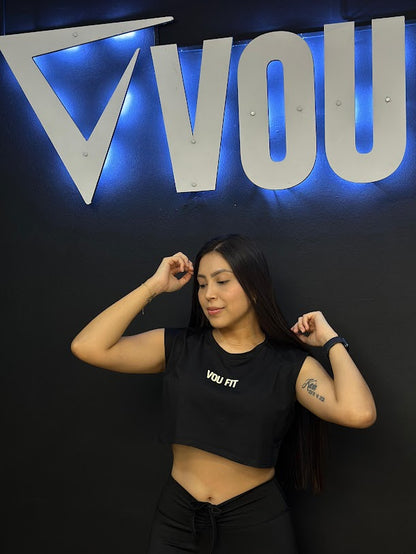 Camiseta Ranglan Corta Dama VOU FIT