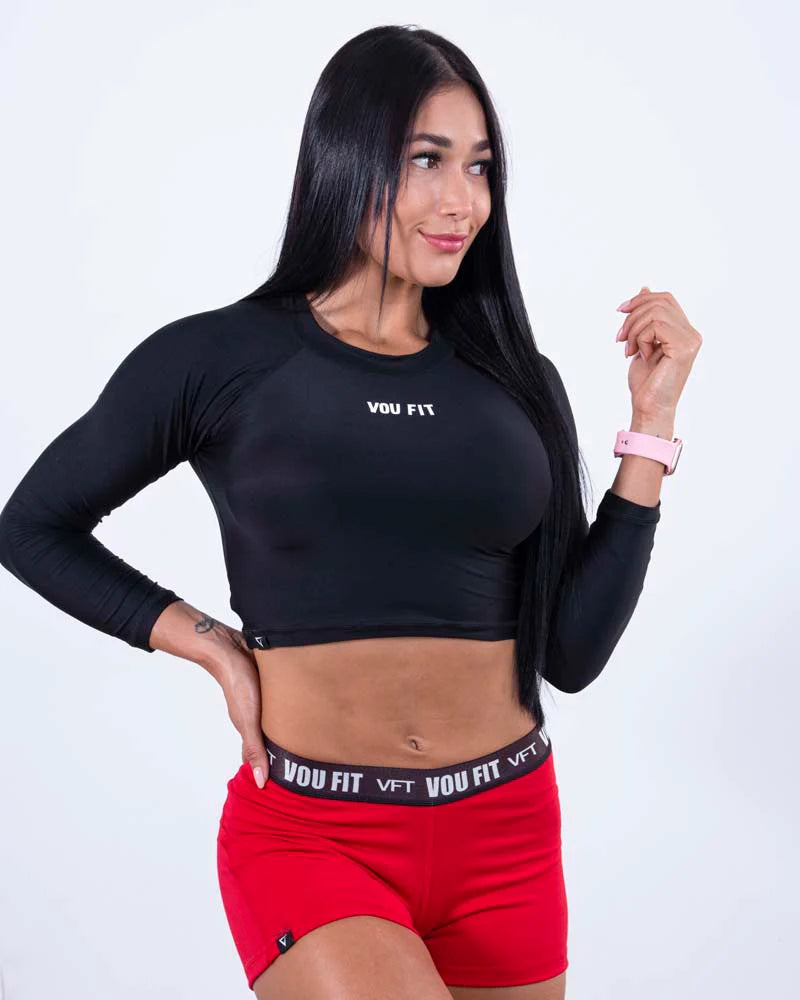 Top Manga Larga Nexo VOU FIT