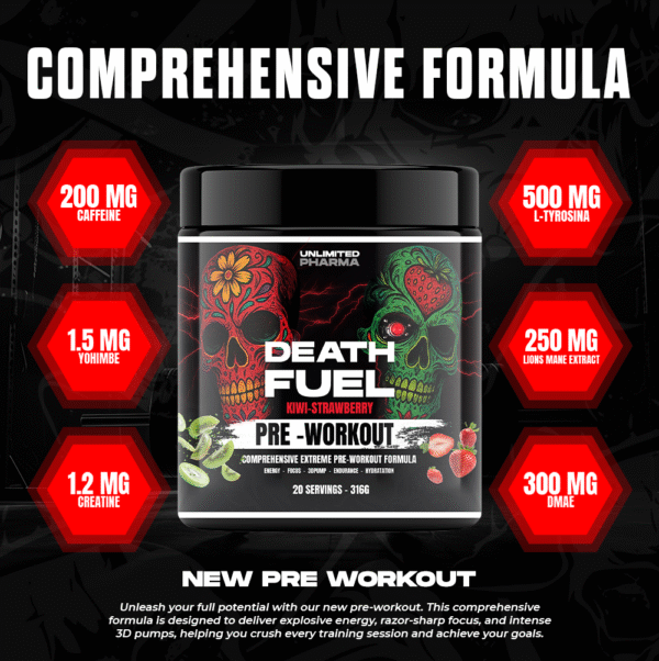 Death Fuel Pre-Workout Unlimited Pharma
