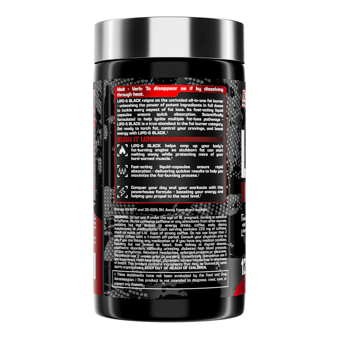 LIPO 6 BLACK NUTREX x120 CAPS