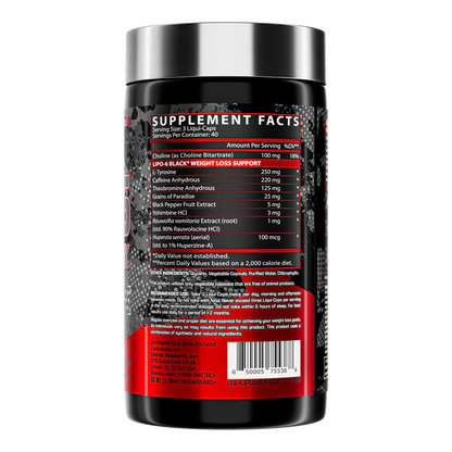 LIPO 6 BLACK NUTREX x120 CAPS