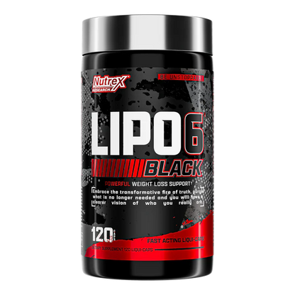 LIPO 6 BLACK NUTREX x120 CAPS