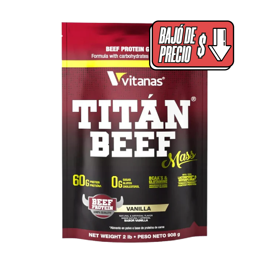 Titan Beef Mass Vitanas
