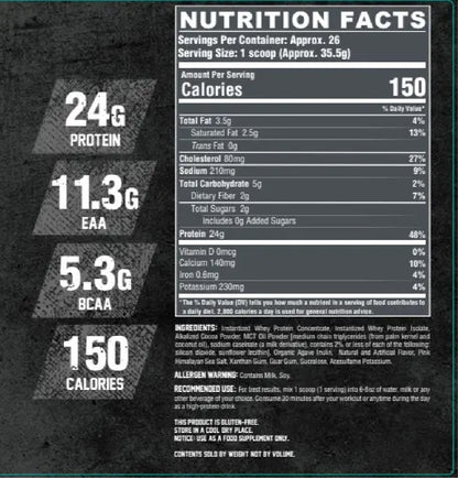 100% Premium Whey Nutrex