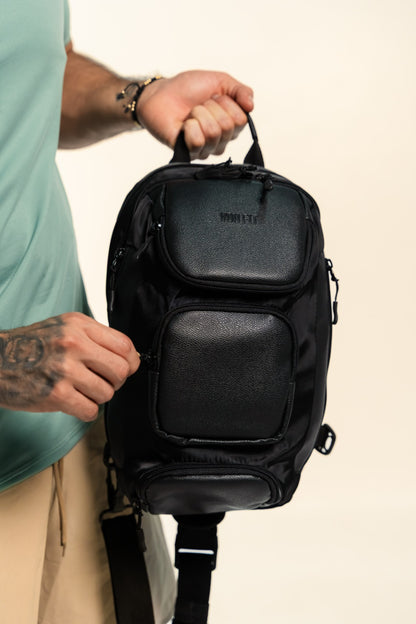 Cangurera Nomad Negro VOU FIT