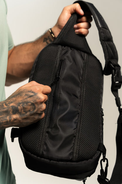 Cangurera Nomad Negro VOU FIT
