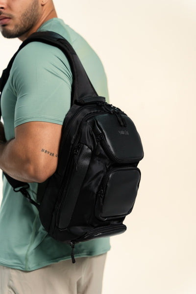 Cangurera Nomad Negro VOU FIT
