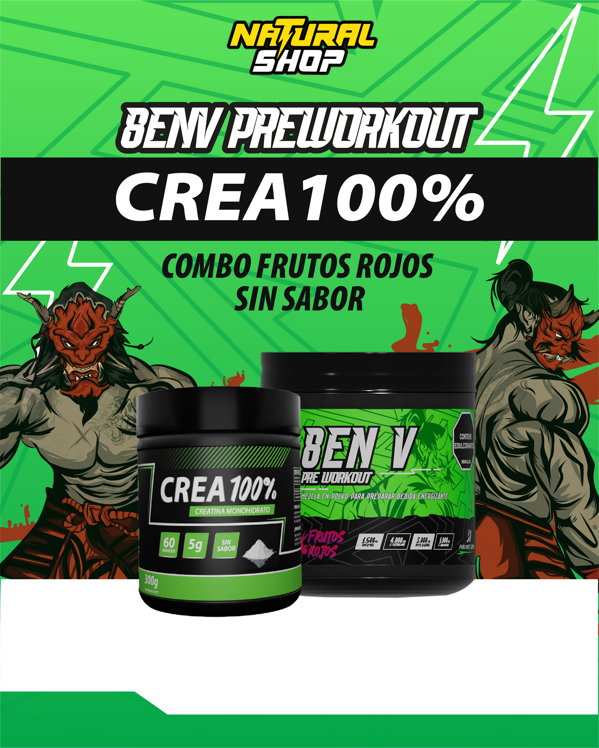 Combo Frutos Rojos sin Sabor