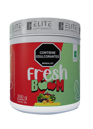 Fresh Boom Batido Verde Rojo Elite Supplements