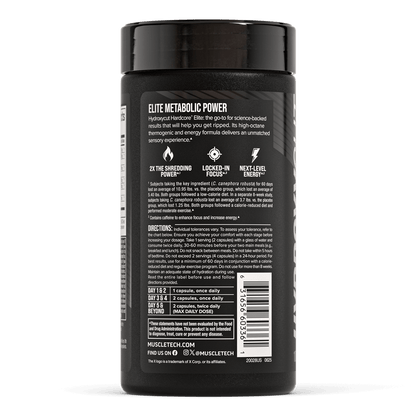 HydroxyCut Hardcore Elite MuscleTech