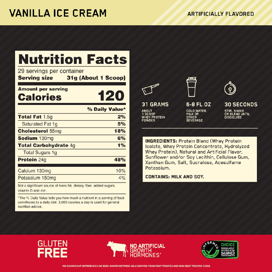 Whey Gold Standard Optimum Nutrition